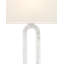 Lampe de table blanche 30,25 po