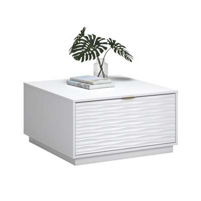 Table basse, finition blanche