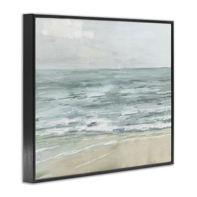 «Giclee Art» par Sally Swatland, H 11 po x l 14 po, Giclée encadrée noir minuit
