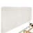 3D Upholstered Platform Bed - White Upholstery Height Adjustable Headboard Full Size Box Spring Not Required In Modern And Elegant No-128858288