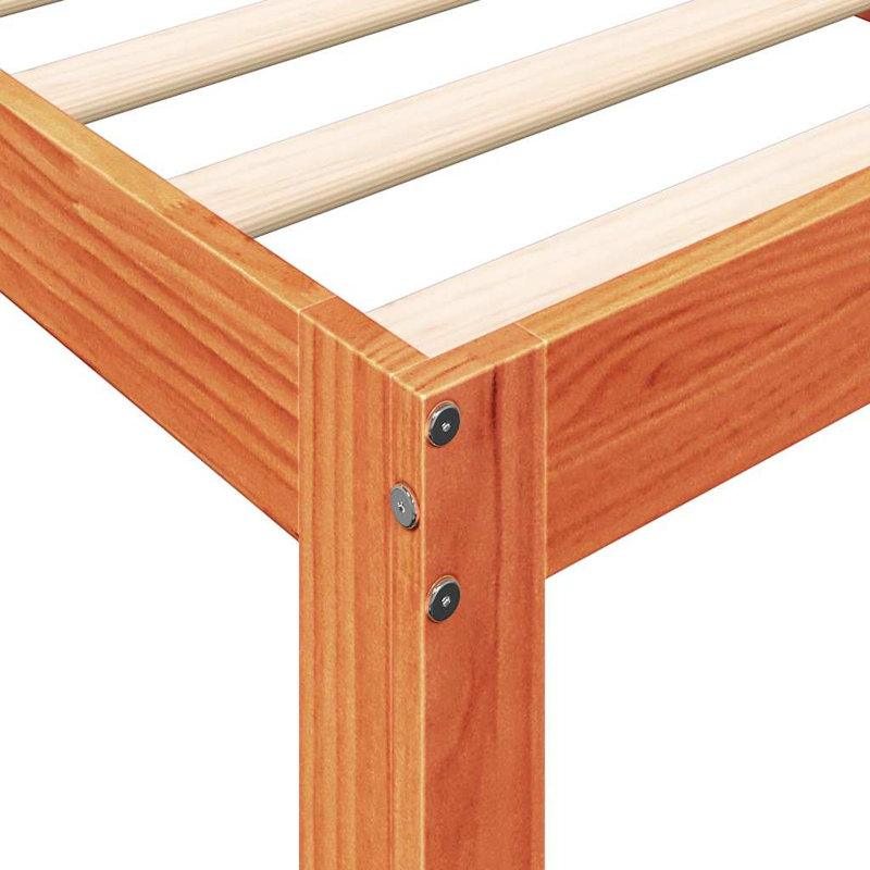 Solid Wood Storage Bed, Small Single (2'6)