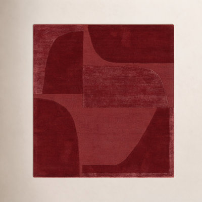Megara Hand-Tufted Geometric Wool Rug