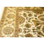 Tapis ivoire et doré de haute qualité noué à la main