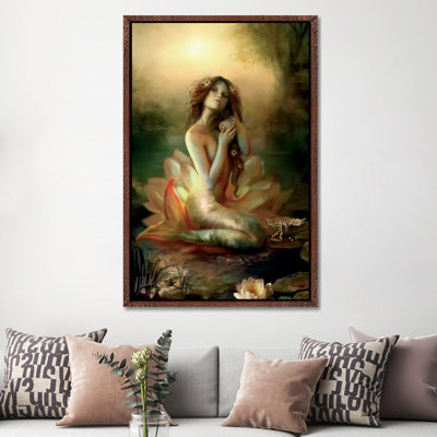 Scallop Pond by Bente Schlick - Print on Canvas