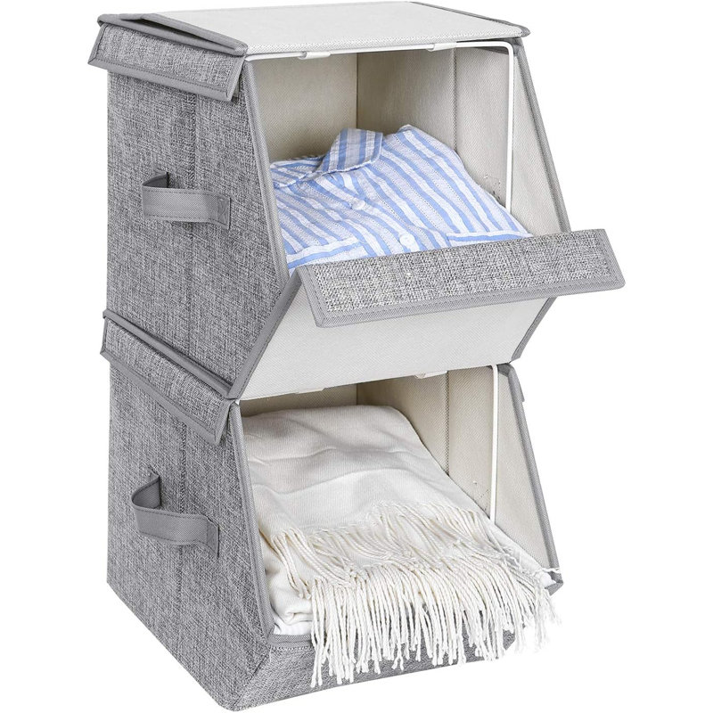 Latitude Run Fabric Bin