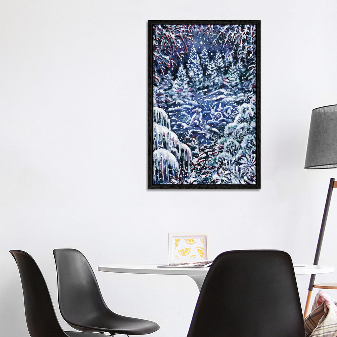 Stille Nacht von Zaira Dzhaubaeva - Galerie-verpackte Leinwand Giclée auf Leinwand