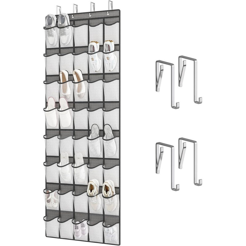 Range-chaussures 20 paires, Gris