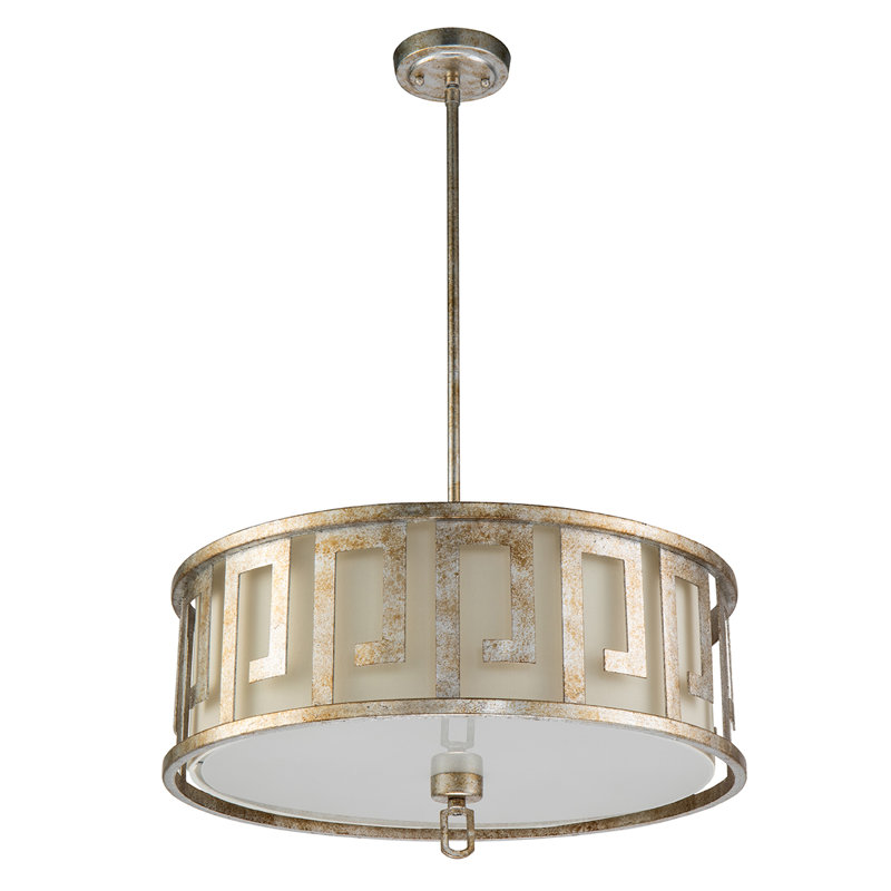 3 - Light Single Drum Pendant