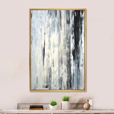 Art moderne gris et bleu II 2FL47798
