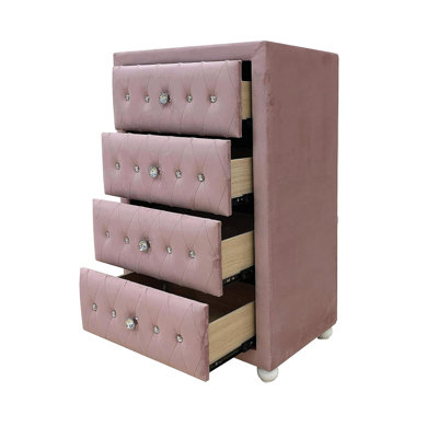 Commode en tissu Reggie