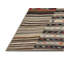 Tapis contemporain gris / noir / rouge-1414939551