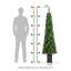 Arbre de Noël pré-éclairé pin vert avec lumières cachemire-349463048