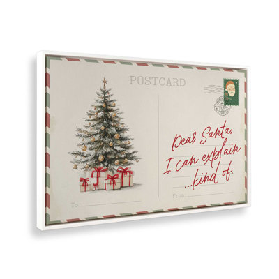 Impression sur toile, carte postale confession