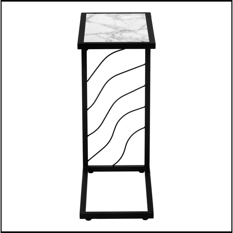 Rectangular Accent Table, White