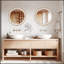 Miroir mural 23,62 pouces