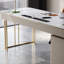 Bureau 6 tiroirs blanc + or + bois manufacturé + pierre + Barenia-1974845486-1974845488