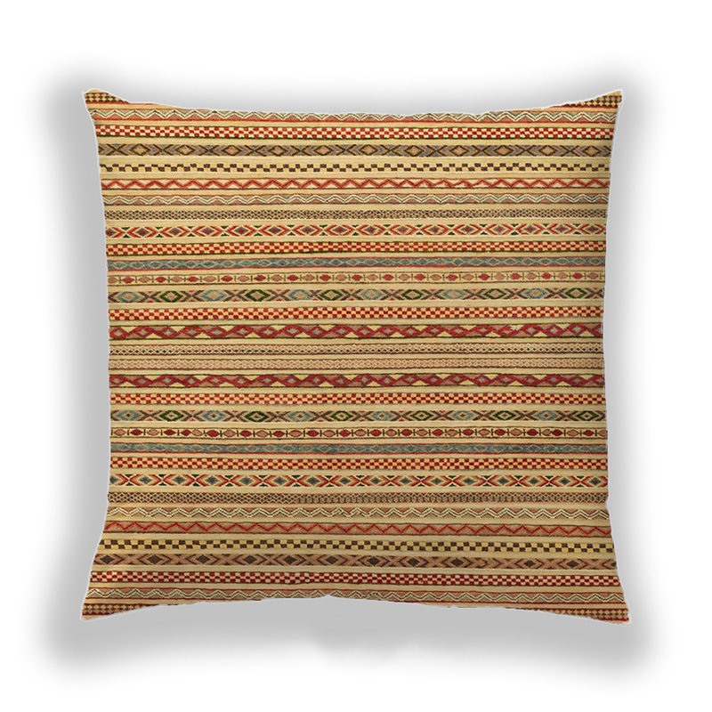 Coussin Abstract 2201, Microsuède