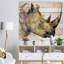 Rhinoceros-reproduction d’art-34992750-34992754