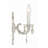 Abagail 1 - Light Candle Wall Light-20319675-20319677