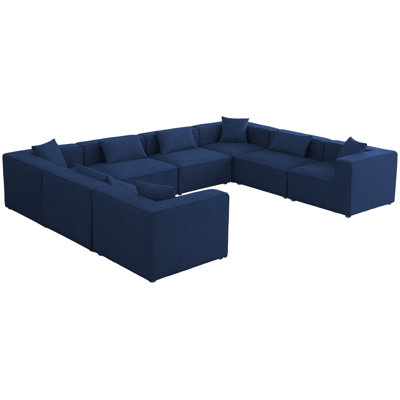 144" Wide Reversible Modular Corner Sectional