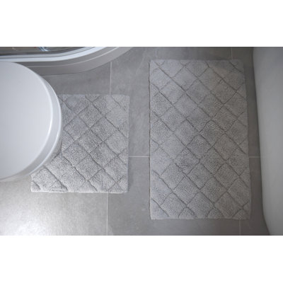 Hittner 100% Cotton Bath Mat