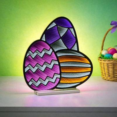 Easter Egg x3 Ekkolight 23.5IN H