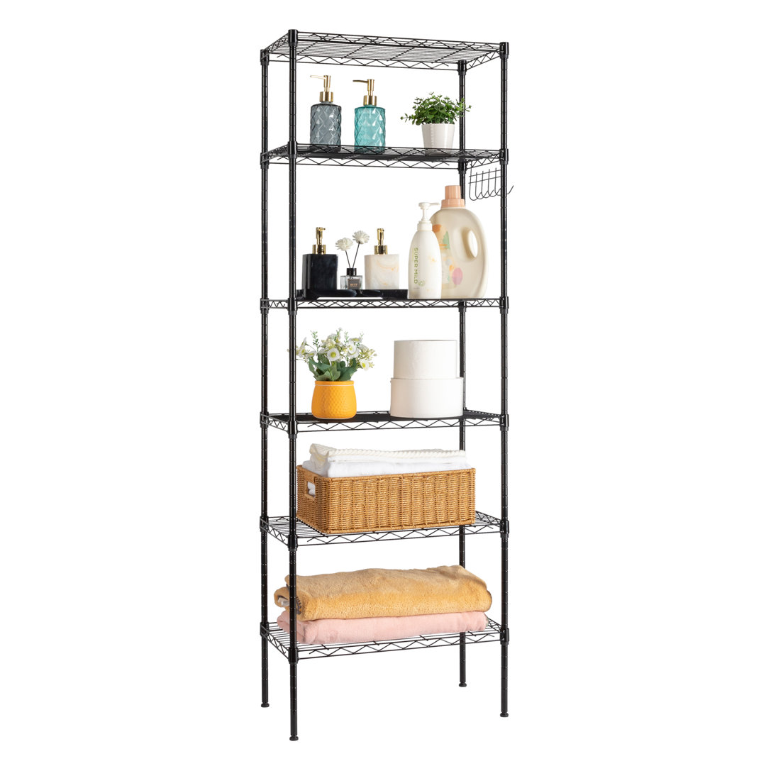 Mayble 21.25'' W Steel Height -Adjustable Shelving Unit Rebrilliant