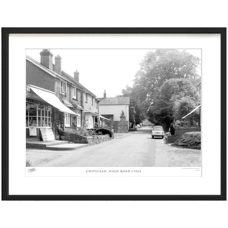 Chipstead, High Road C1965 by Francis Frith - Single Picture Frame Print, 28cm H x 36cm W x 2.3cm D