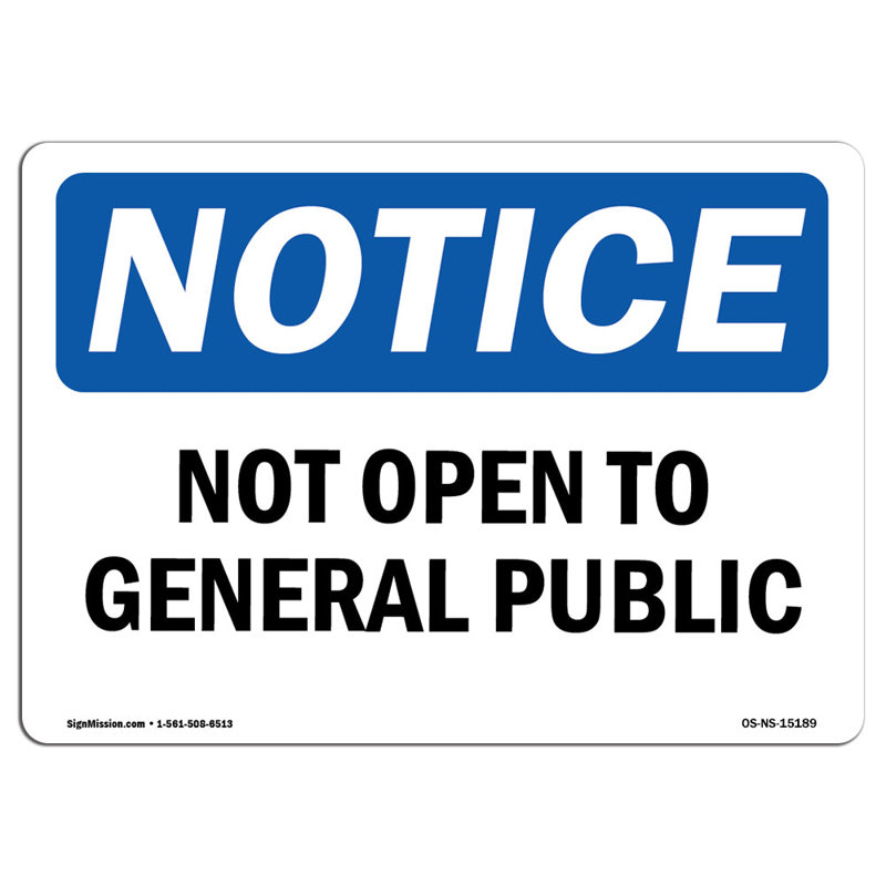 Non accessible au grand public