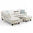 Simili cuir blanc est en rupture de stock