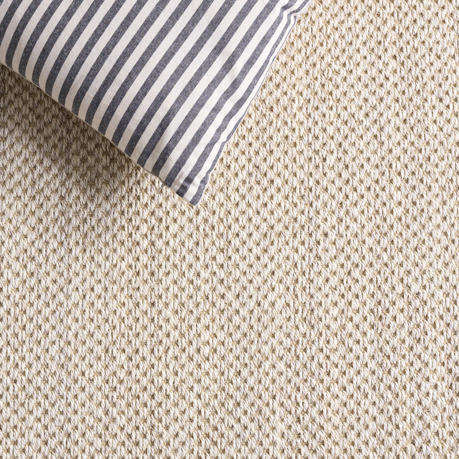 Torbin Marble Beige Jute Rug, Runner 3' x 8'