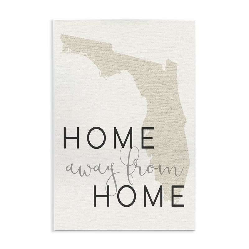 "Home Sweet Florida" par Daphne Polselli, 15" H x 10" W