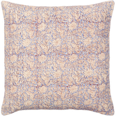 Coussin en coton Marine
