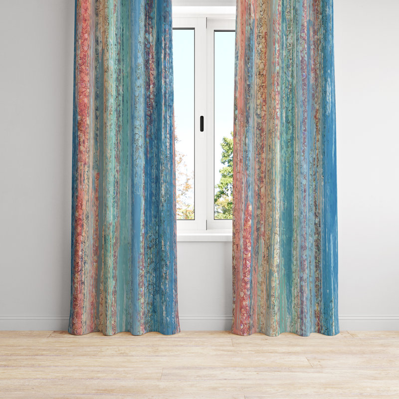 Lemelin Room Darkening Curtain Pair, 56" W x 78" L