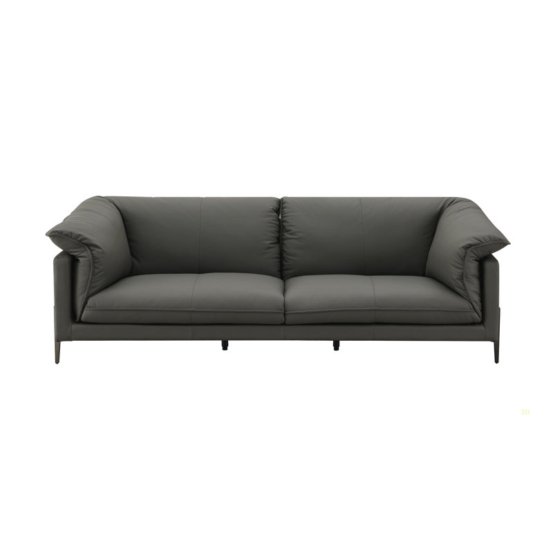 Causeuse en cuir fleur Tadi