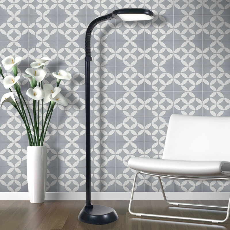 Amlo 8" x 8" Cement Patterned Wall & Floor Tile