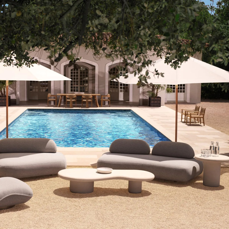 Vitalis Outdoor Round Side Table