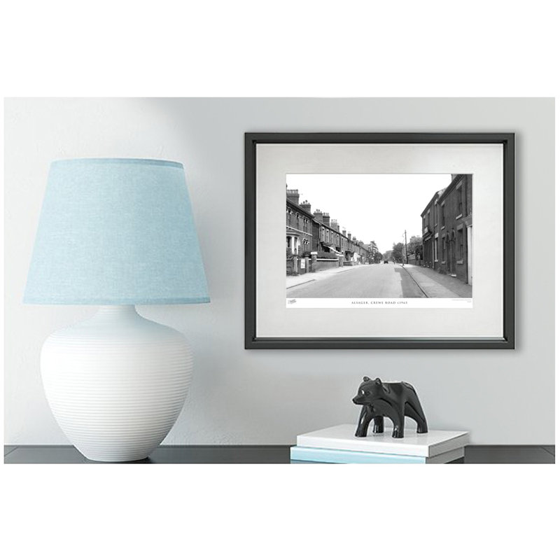 Alsager, Crewe Road C1965 by Francis Frith - Single Picture Frame Print, 60cm H x 80cm W x 2.3cm D