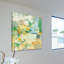 « find a water lily fleuri » par evelia, reproduction d’art sur toile tendue-17215196