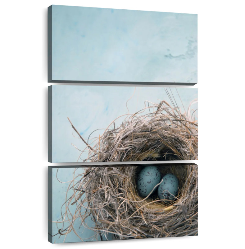 Brampt Blue Egg Nest, 50" H x 32" W