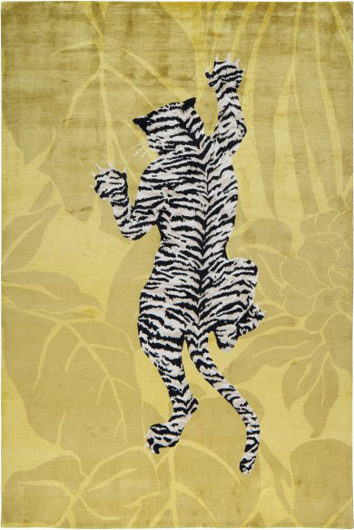 Diane von Furstenberg Climbing Tiger Area Rug