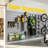 Slatwall Panel 8' X 4' PVC Heavy Duty Garage Organizing System-1950950091