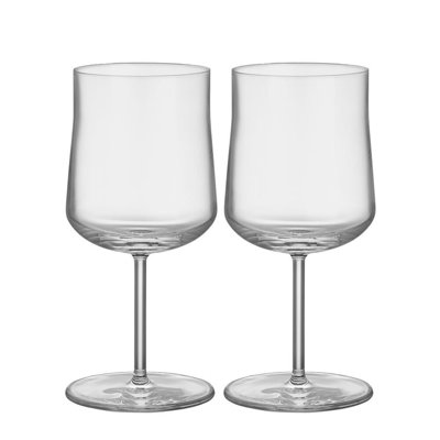 Informal Handmade Red Wine Glass