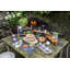 Artesà 2 Tier Slate and Wood Serving Stand, Foldable Display Stand for Afternoon Tea or Buffets, 40 x 30 x 25cm