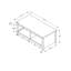 Table basse avec rangement