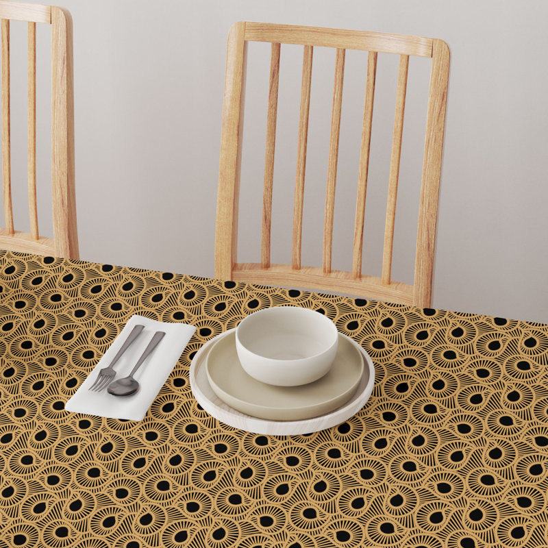 Wagnon Geometric Tablecloth, 104" x 60"