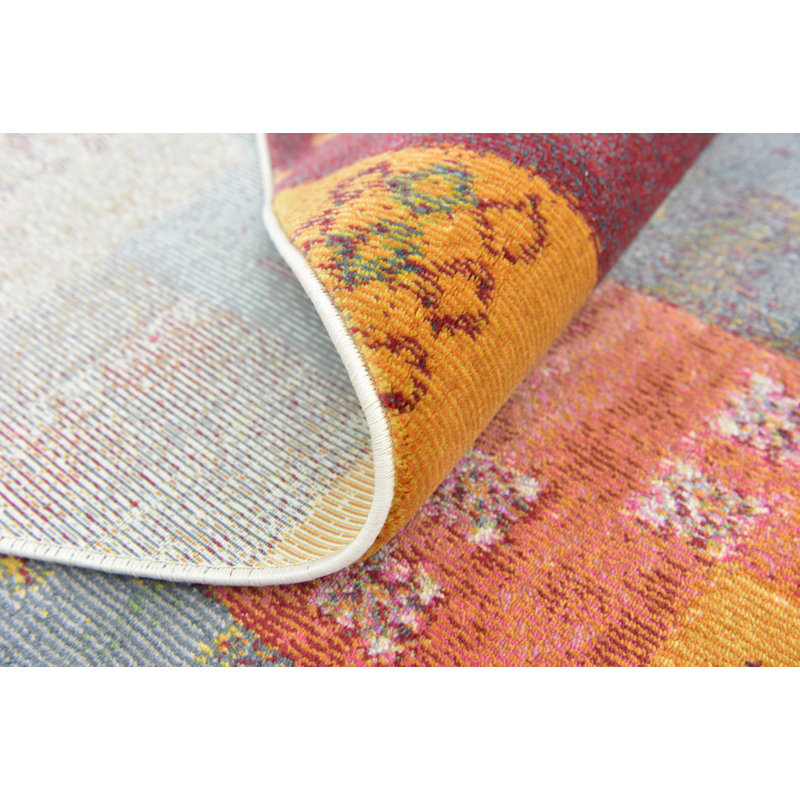 Daves Geometric Indoor Rug, Round 8'2"
