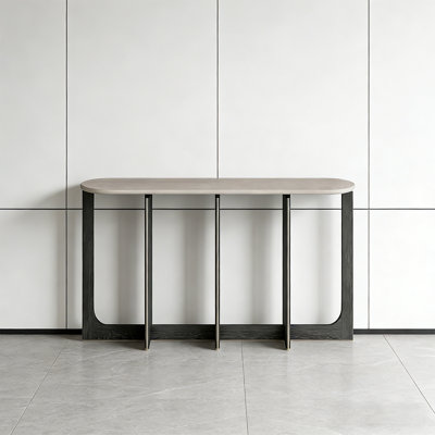 Retro Minimalist Console Table