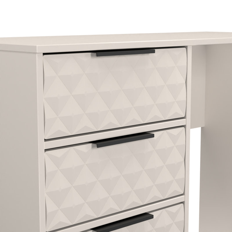Tarkio 4 Drawer Vanity, Taupe