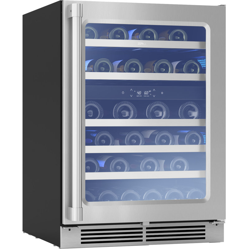 Presrv Pro 24 in. 45-Bottle Dual Zone Wine Cooler